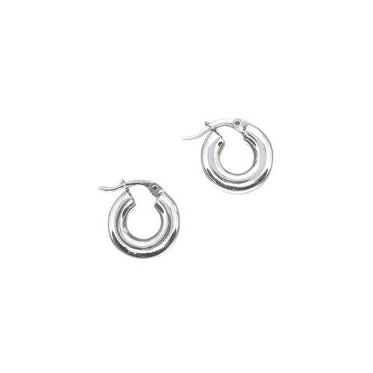 Arracada bombacha circular mediana