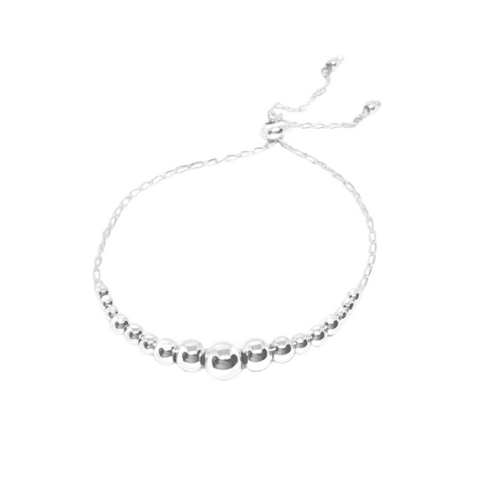 Pulsera esferas lisas