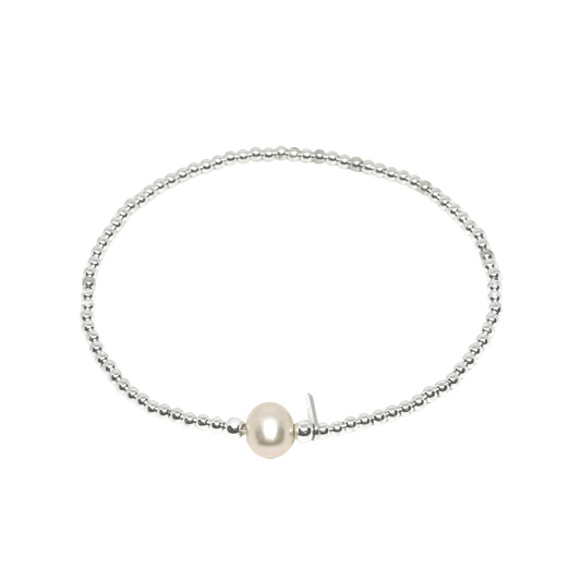 Pulsera esfera perla