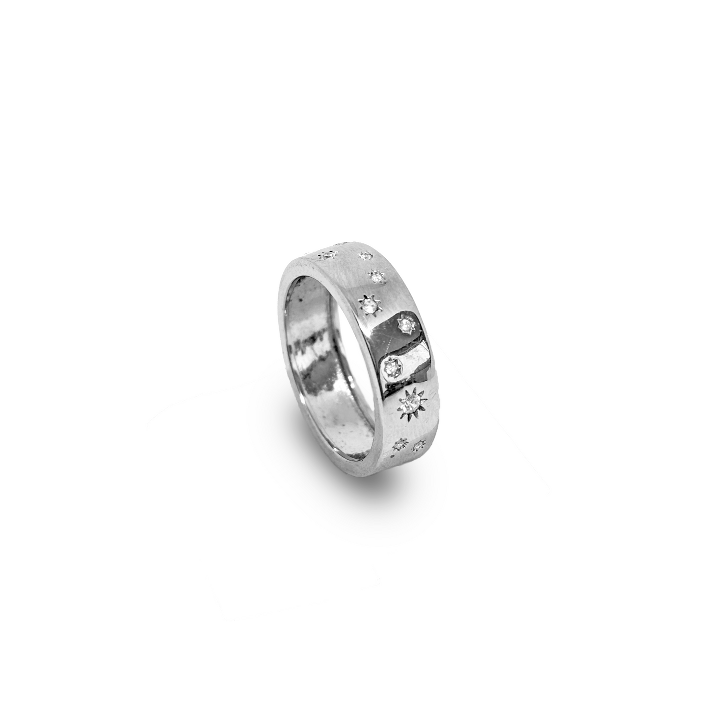 Anillo chunky estrellas