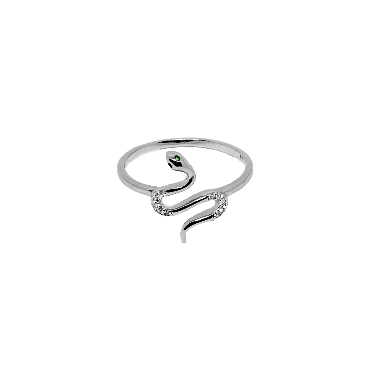 Anillo serpiente fino