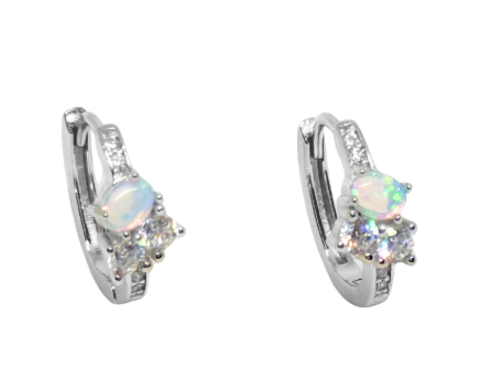 Huggie blanca triple