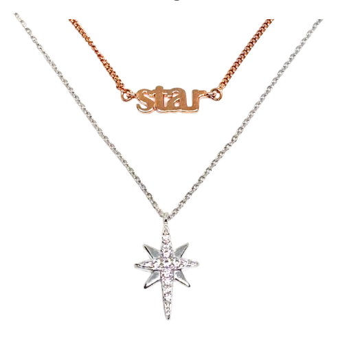 Gargantilla doble star