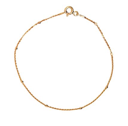 Pulsera con cubito rosa