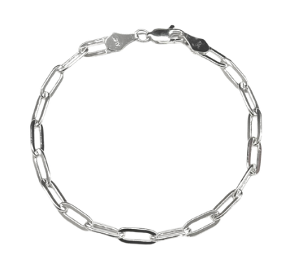 Pulsera eslabones gruesa